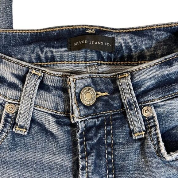 Silver Women's Avery Slim Bootcut Jeans Size 27 - Picture 5 of 12